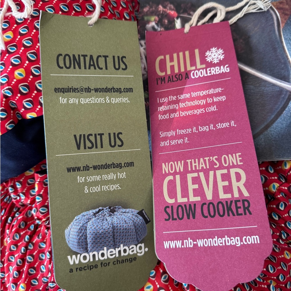 🌿🥘 Wonderbag insulated slow cooker / cooler bag 🍲🍛🌱 Like new! ✨ - Picture 3 of 4